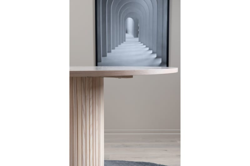 Bianca Matbord 110 cm Runt - Beige - Möbler - Bord & matgrupp - Matbord & köksbord
