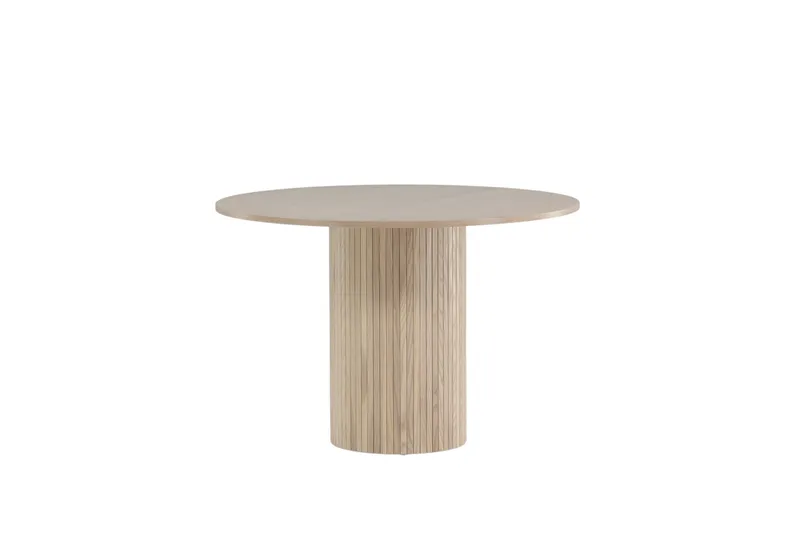 Bianca Matbord 110 cm Runt - Beige - Möbler - Bord & matgrupp - Matbord & köksbord