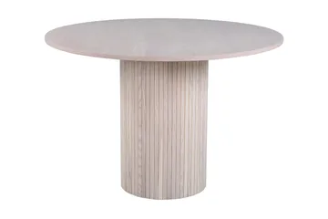 Bianca Matbord 110 cm Runt - Beige - Möbler - Bord & matgrupp - Matbord & köksbord