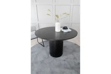 Bianca Matbord 110 cm Runt - Svart - Möbler - Bord & matgrupp - Matbord & köksbord