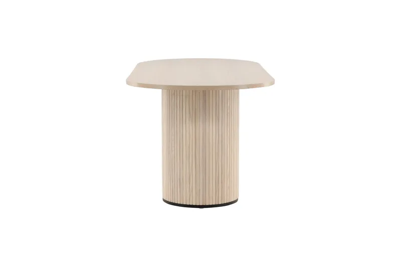 Bianca Matbord 200 cm Ovalt - Beige - Möbler - Bord & matgrupp - Matbord & köksbord
