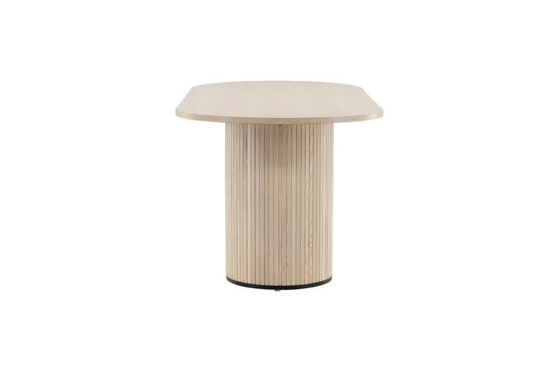 Bianca Matbord 200 cm Ovalt - Beige - Möbler - Bord & matgrupp - Matbord & köksbord