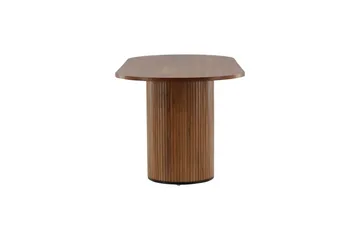 Bianca Matbord 200 cm Ovalt - Valnötsbrun - Möbler - Bord & matgrupp - Matbord & köksbord