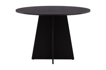 Bootcut Matbord 110 cm Runt - Svart - Möbler - Bord & matgrupp - Matbord & köksbord