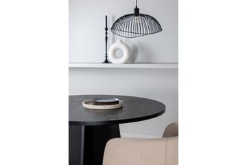 Bootcut Matbord 110 cm Runt - Svart - Möbler - Bord & matgrupp - Matbord & köksbord