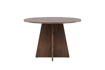 Bootcut Runt Litet Matbord Valnöt 110 cm - Venture Home - Möbler - Bord & matgrupp - Matbord & köksbord