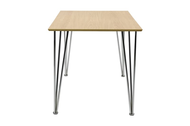 Bord Elisha 120 cm - Trä|Krom - Möbler - Bord & matgrupp - Matbord & köksbord