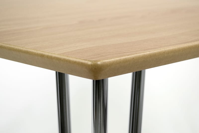 Bord Elisha 120 cm - Trä|Krom - Möbler - Bord & matgrupp - Matbord & köksbord