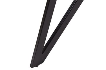 Buscot Matbord 160 cm - Ljust Trä/Svart - Möbler - Bord & matgrupp - Matbord & köksbord