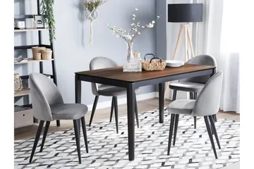 Cedar Matbord 135 cm - Svart - Möbler - Bord & matgrupp - Matbord & köksbord