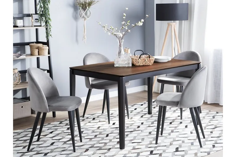 Cedar Matbord 135 cm - Svart - Möbler - Bord & matgrupp - Matbord & köksbord