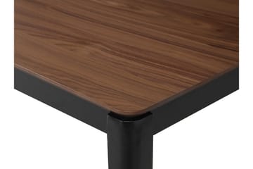 Cedar Rektangulärt Matbord 135 cm i Trä med Valnötsutseende - Mörkbrun - Möbler - Bord & matgrupp - Matbord & köksbord