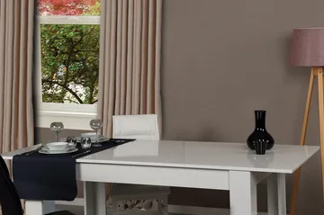 Comfortale Matbord Förlängningsbart - Grå - Möbler - Bord & matgrupp - Matbord & köksbord