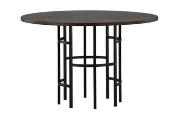 Copenhagen Matbord 115 cm Runt - Brun - Möbler - Bord & matgrupp - Matbord & köksbord