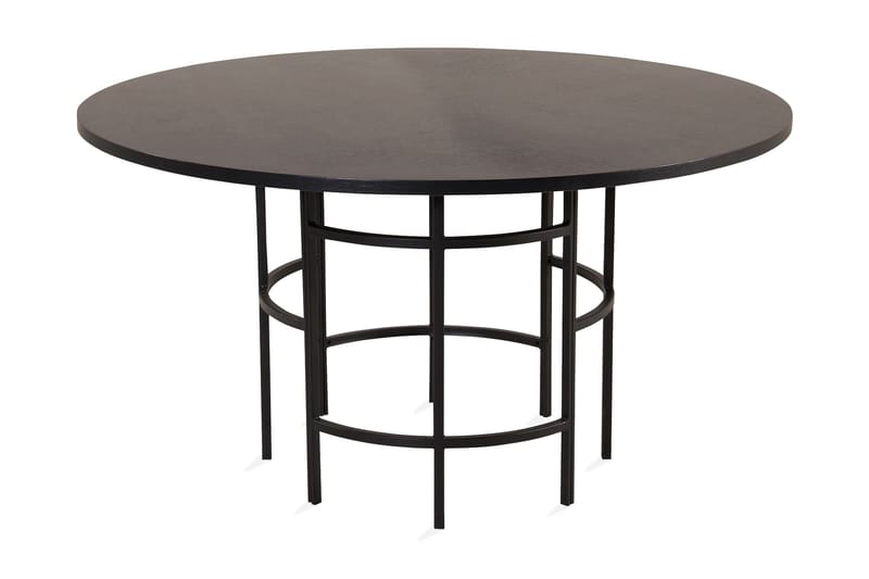 Copenhagen Matbord Runt 140 cm, Svart