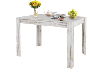 Corot Rektangulärt Matbord 120 cm i Trä - Vit - Möbler - Bord & matgrupp - Matbord & köksbord