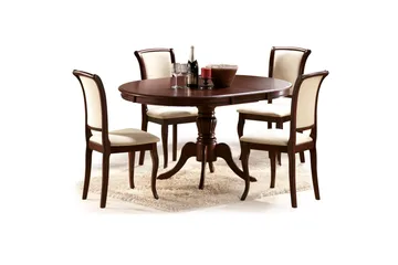 Critz Förlängningsbart Matbord 141 cm Ovalt - Natur - Möbler - Bord & matgrupp - Matbord & köksbord