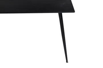Dipp Rektangulärt Matbord 180 cm med Valnöts- och Metallutseende - Svart - Möbler - Bord & matgrupp - Matbord & köksbord