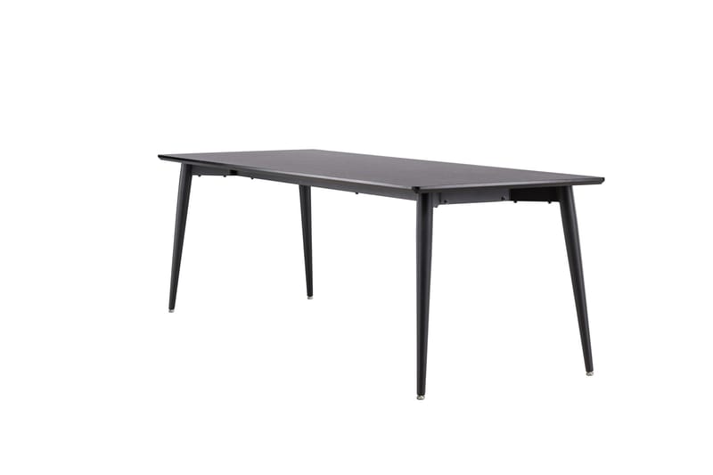 Ellis Stort Rektangulärt Matbord 230 cm med Metallutseende - Svart - Möbler - Bord & matgrupp - Matbord & köksbord