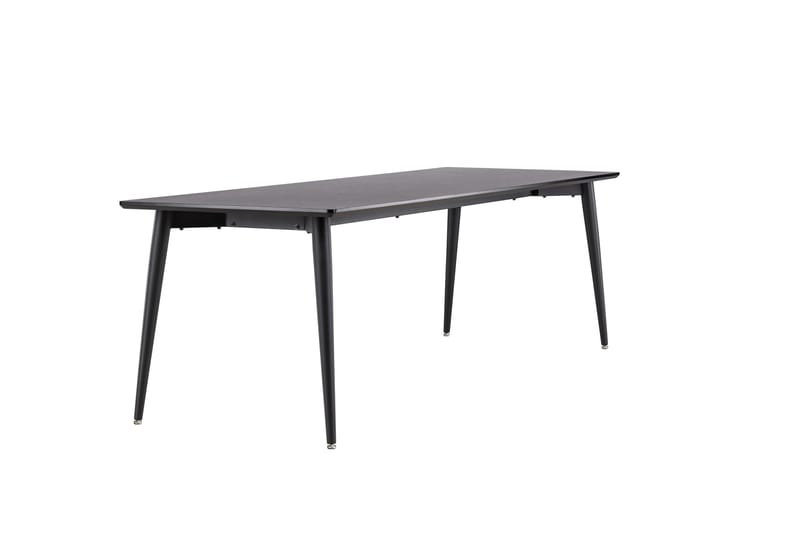 Ellis Stort Rektangulärt Matbord 230 cm med Metallutseende - Svart - Möbler - Bord & matgrupp - Matbord & köksbord