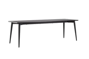 Ellis Stort Rektangulärt Matbord 230 cm med Metallutseende - Svart - Möbler - Bord & matgrupp - Matbord & köksbord