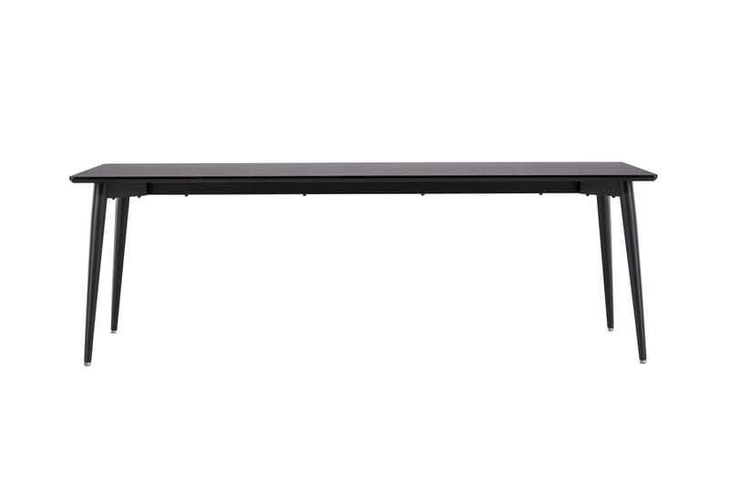 Ellis Stort Rektangulärt Matbord 230 cm med Metallutseende - Svart - Möbler - Bord & matgrupp - Matbord & köksbord