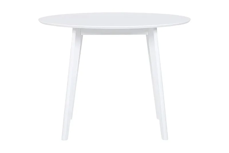 Emeroo Runt Matbord 100 cm, Vit