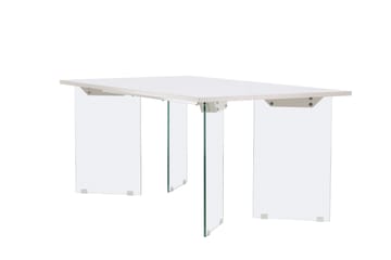 Ester Rektangulärt Matbord 180 cm med Betongutseende - Ljusgrå - Möbler - Bord & matgrupp - Matbord & köksbord