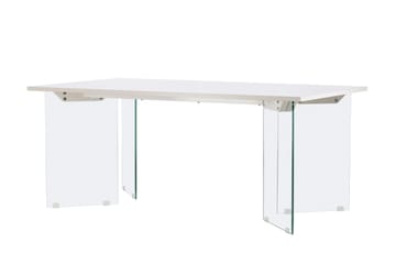 Ester Rektangulärt Matbord 180 cm med Betongutseende - Ljusgrå - Möbler - Bord & matgrupp - Matbord & köksbord