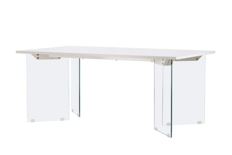 Ester Rektangulärt Matbord 180 cm med Betongutseende - Ljusgrå - Möbler - Bord & matgrupp - Matbord & köksbord