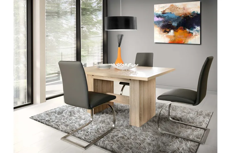 Ethelyne Matbord 90 cm - Brun - Möbler - Bord & matgrupp - Matbord & köksbord