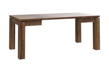 Ethelyne Utdragbart Kvadratiskt Matbord 90 cm i Valnöt - Brun - Möbler - Bord & matgrupp - Matbord & köksbord