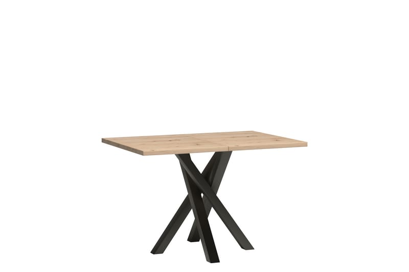 Förlängningsbart Matbord Buckfast 160 cm - Svart - Matbord & köksbord