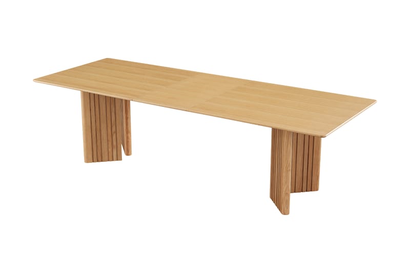 Förlängningsbart Matbord Damiene 220/320 cm - Natur - Möbler - Bord & matgrupp - Matbord & köksbord