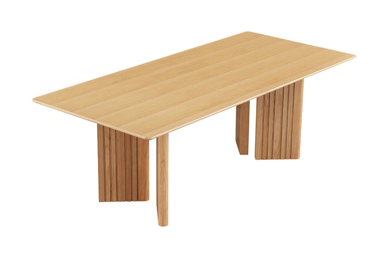 Förlängningsbart Matbord Damiene 220/320 cm - Natur - Möbler - Bord & matgrupp - Matbord & köksbord