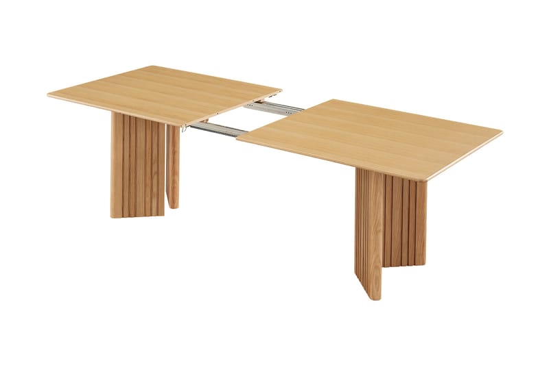Förlängningsbart Matbord Damiene 220/320 cm - Natur - Möbler - Bord & matgrupp - Matbord & köksbord