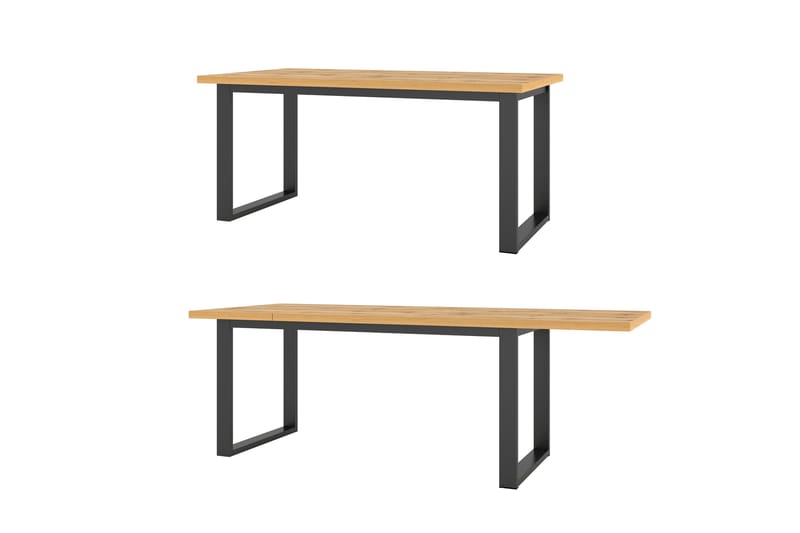 Förlängningsbart Matbord Fogel 170 cm - Natur - Matbord & köksbord