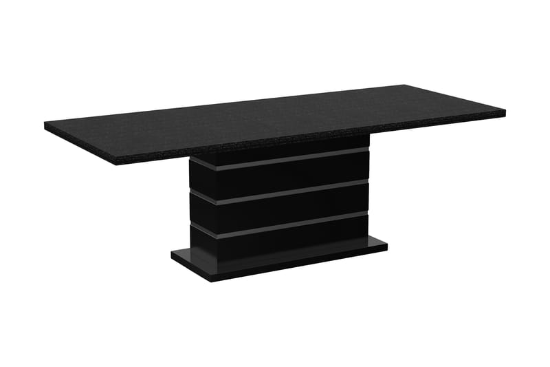 Förlängningsbart Matbord Griffith 180/220 cm - Svart - Matbord & köksbord