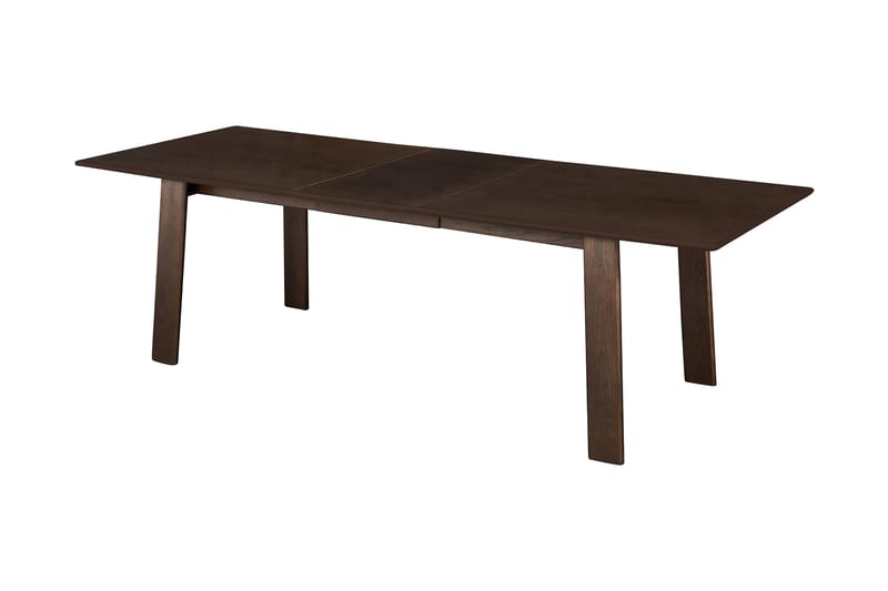 Förlängningsbart Matbord Lavdrim 205/305 cm - Brun - Klaffbord & hopfällbart bord - Marmorbord - Matbord & köksbord