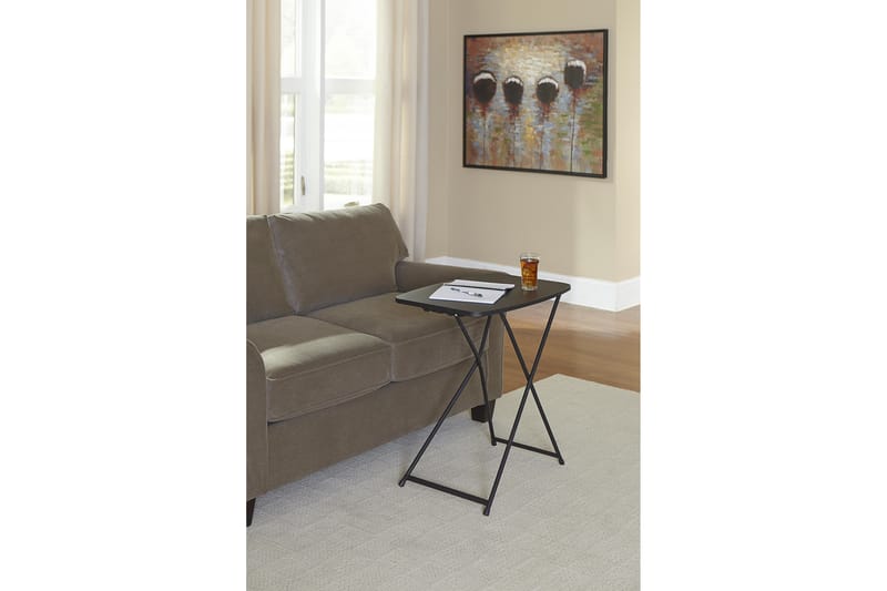 Fold Away Matbord 66 cm Svart 2-pack - Dorel Home - Möbler - Bord & matgrupp - Matbord & köksbord