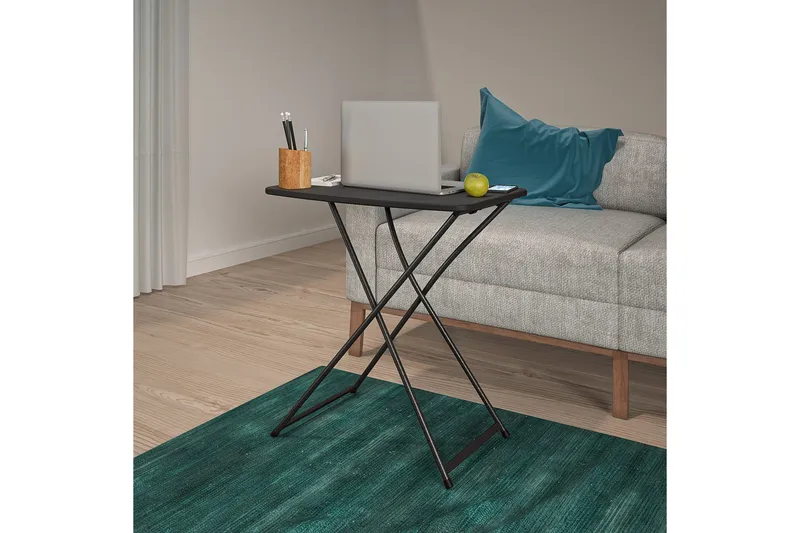 Fold Away Matbord 66 cm Svart - Dorel Home - Möbler - Bord & matgrupp - Klaffbord & hopfällbart bord