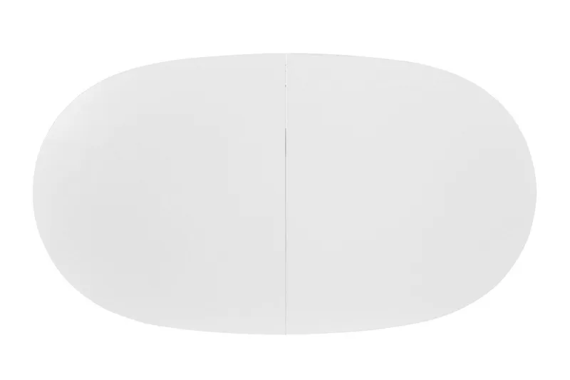 Gaeta Matbord Ovalt 160 cm - Vit/Natur - Möbler - Bord & matgrupp - Matbord & köksbord