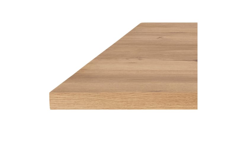 Ganesh Stort Rektangulärt Matbord 220 cm med Trä- och Ekutseende - Svart|Beige - Möbler - Bord & matgrupp - Matbord & köksbord