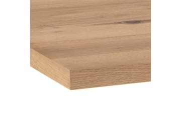 Ganesh Stort Rektangulärt Matbord 220 cm med Trä- och Ekutseende - Svart|Beige - Möbler - Bord & matgrupp - Matbord & köksbord