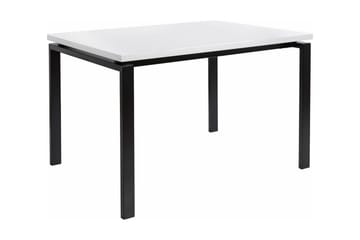 Geronimo Rektangulärt Matbord 120 cm i Trä med Metallutseende - Vit - Möbler - Bord & matgrupp - Matbord & köksbord