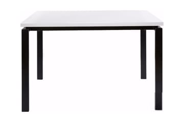 Geronimo Rektangulärt Matbord 120 cm i Trä med Metallutseende - Vit - Möbler - Bord & matgrupp - Matbord & köksbord