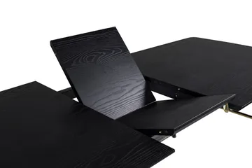 Gold Matbord 180 cm Förlängningsbart - Svart - Möbler - Bord & matgrupp - Matbord & köksbord