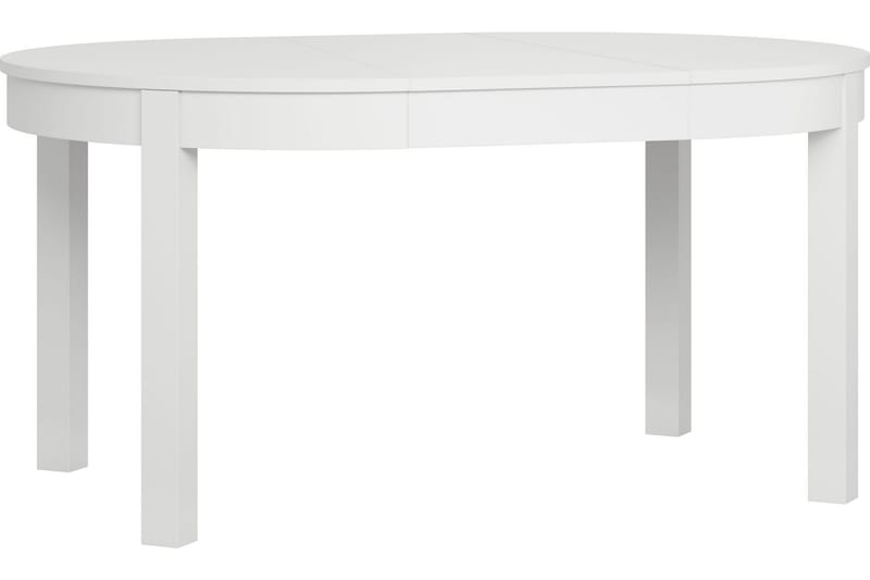 Hopfällbart Matbord Simple Vit - Vit - Klaffbord & hopfällbart bord - Matbord & köksbord