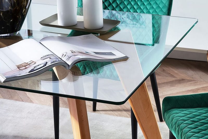 Hudson Matbord 160 cm - Transparent - Möbler - Bord & matgrupp - Matbord & köksbord