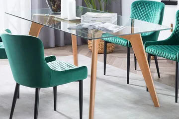 Hudson Matbord 160 cm - Transparent - Möbler - Bord & matgrupp - Matbord & köksbord